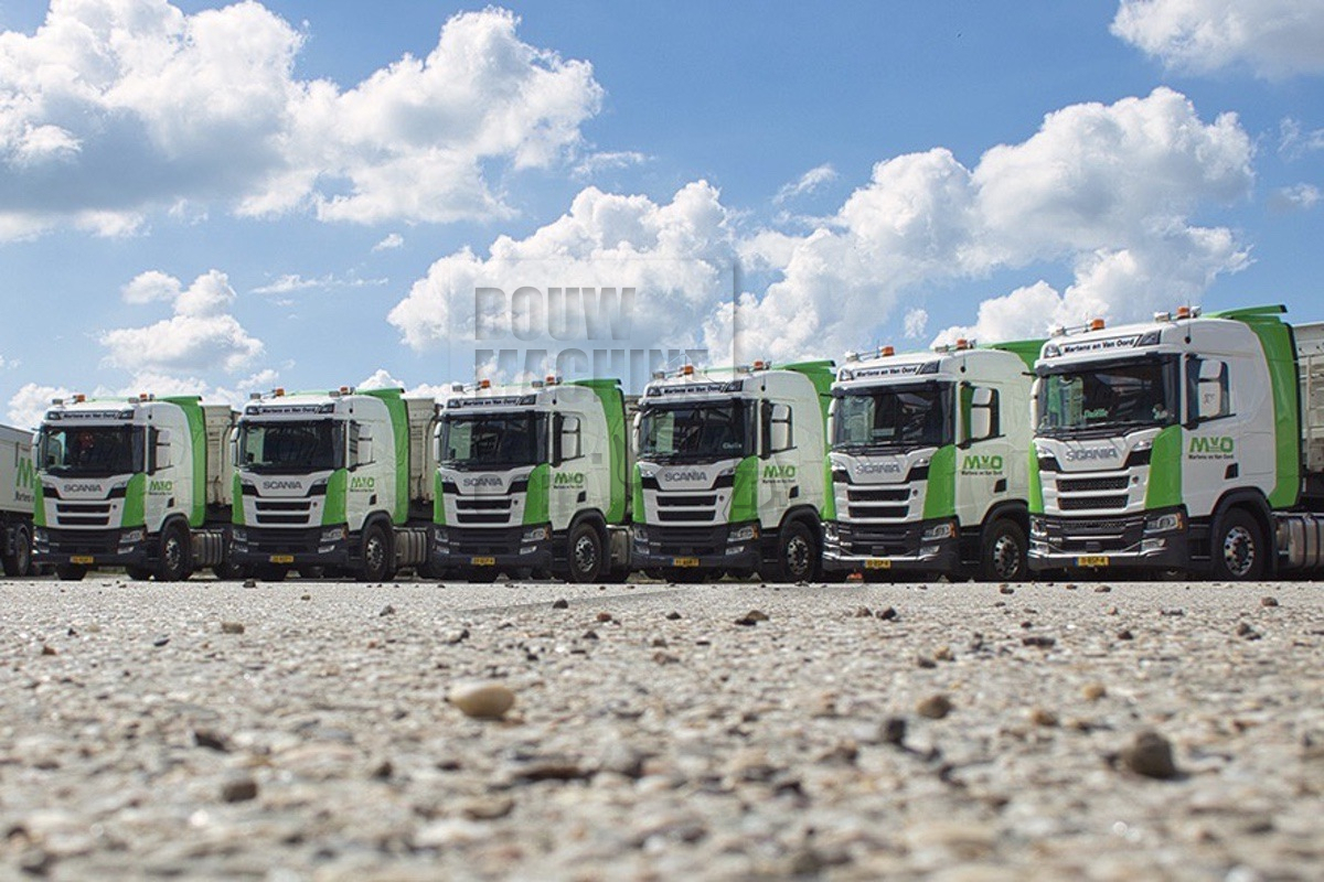 Martens en Van Oord neemt Scania trekkers in gebruik