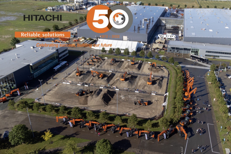 50 jaar Hitachi Construction Machinery Europe