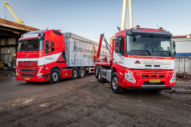 Van Leeuwen Recycling Groep breidt verder uit met nieuwe Volvo-trucks